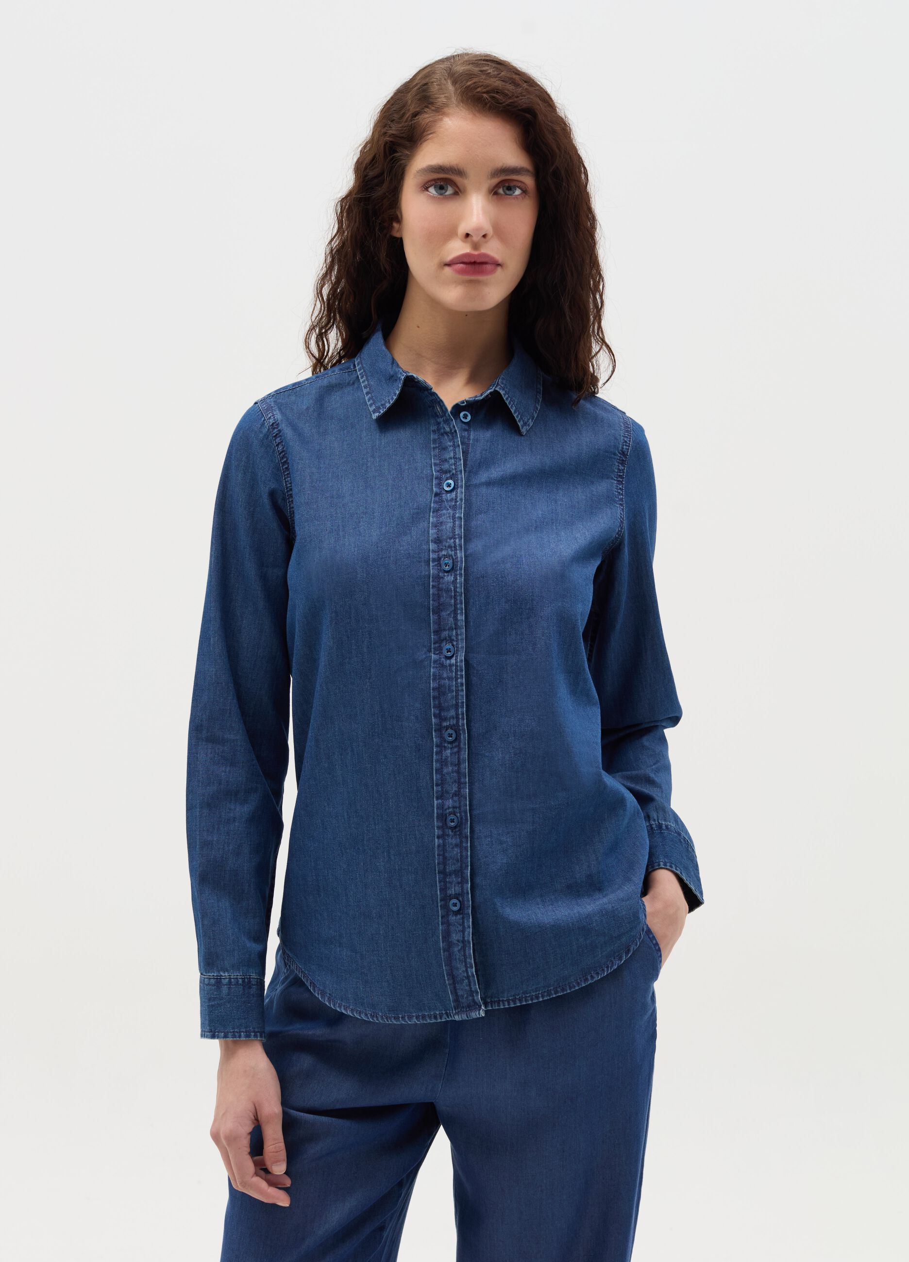 Denim shirt