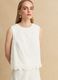 White pure cotton broderie anglaise blouse_0