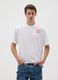 White pure cotton regular fit T-shirt_1