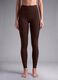 Brown high-waisted stretch leggings_3