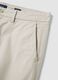 White slim-fit stretch cotton chino trousers_5