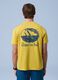Yellow ALTAVIA SAILING T-shirt in stretch cotton blend_2