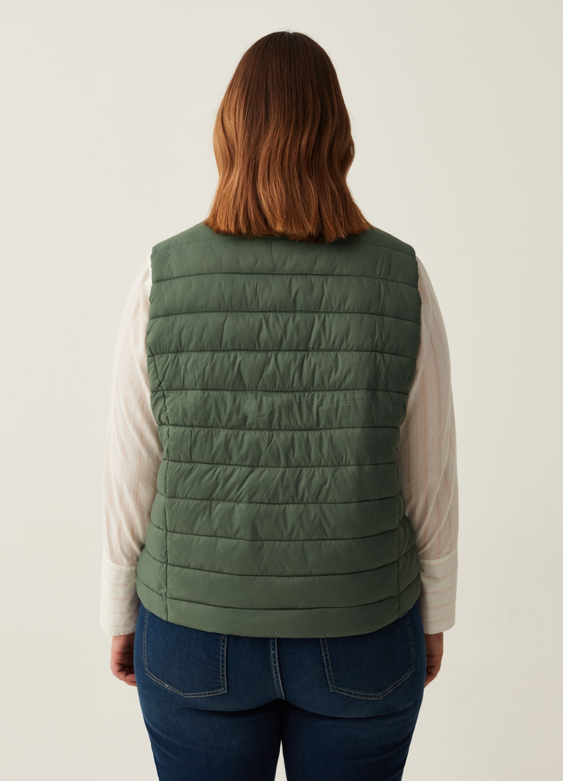 Gilet ultralight a collo alto Curvy_2