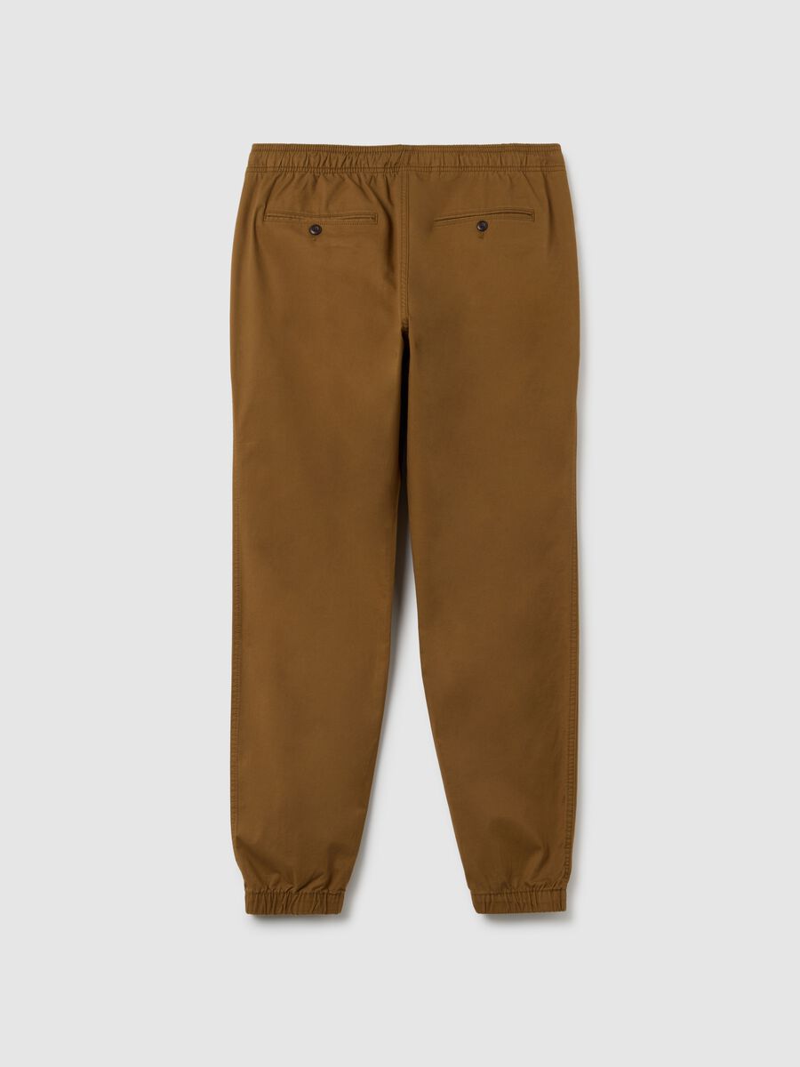 Canvas joggers with drawstring_2