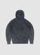 Vintage Grey Ribbed Knit Hoodie_5
