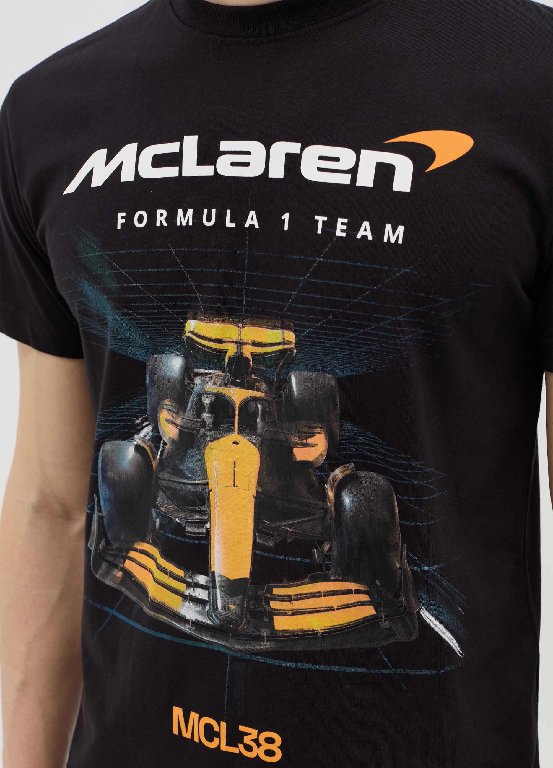 T-shirt in cotone stampa Formula 1