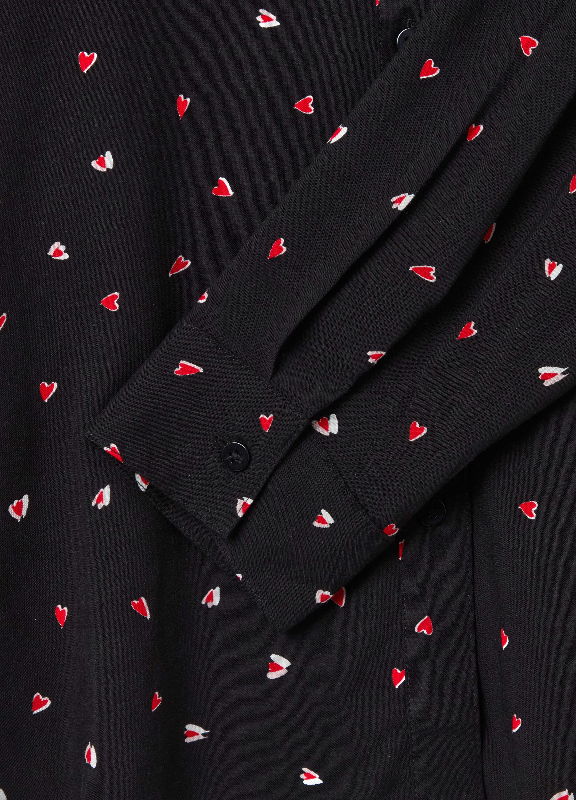 Camicia in viscosa Curvy