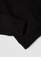 Black cotton-blend regular-fit hoodie_2