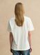 T-shirt in puro cotone bianca regular fit con stampa Klimt_2