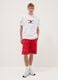 White pure cotton T-shirt with front print, oversized fit_1