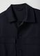 Light blue regular fit jacket with buttons and front pockets_5