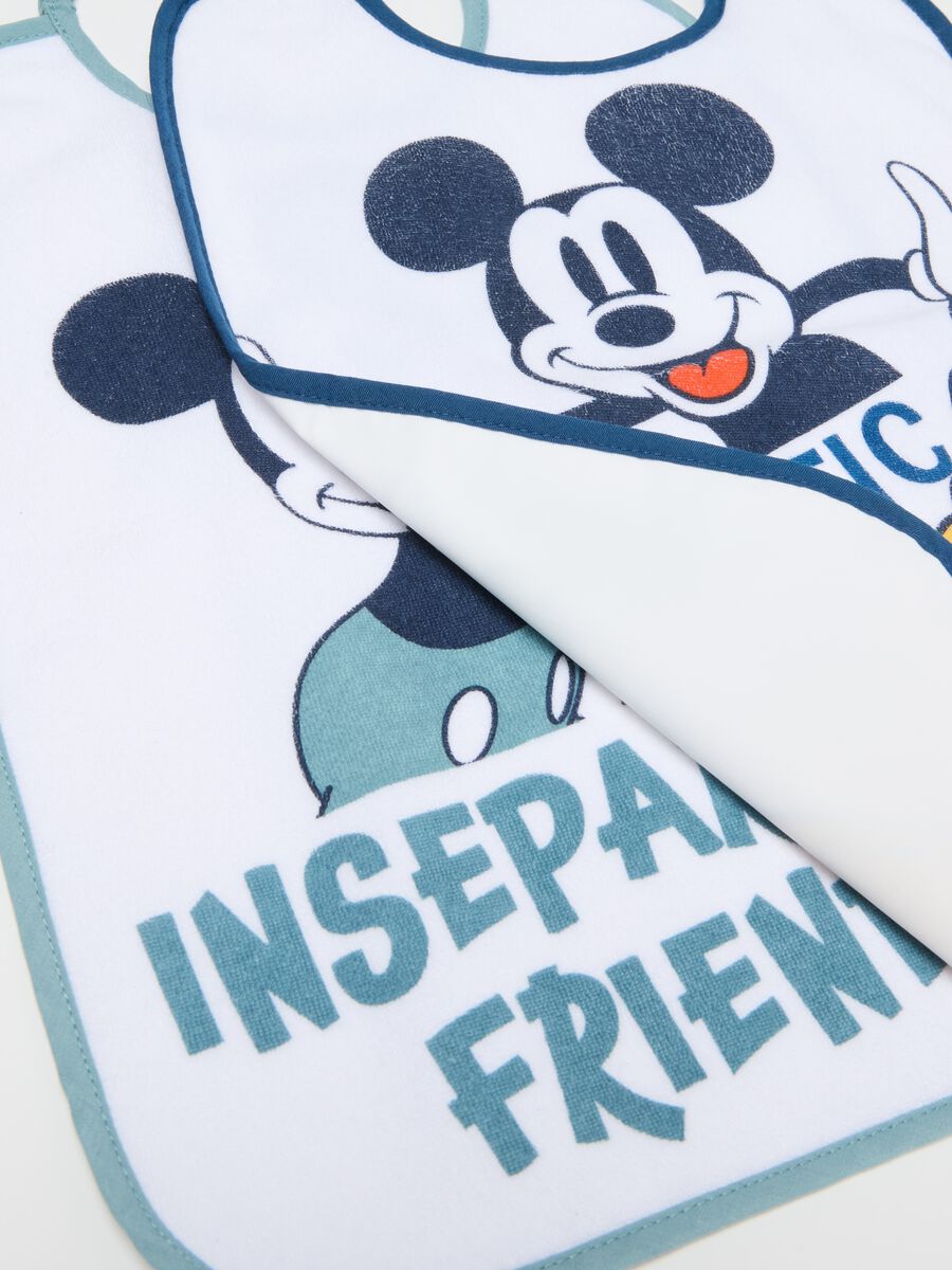Two-pack bibs with Mickey Mouse and Pluto print_1