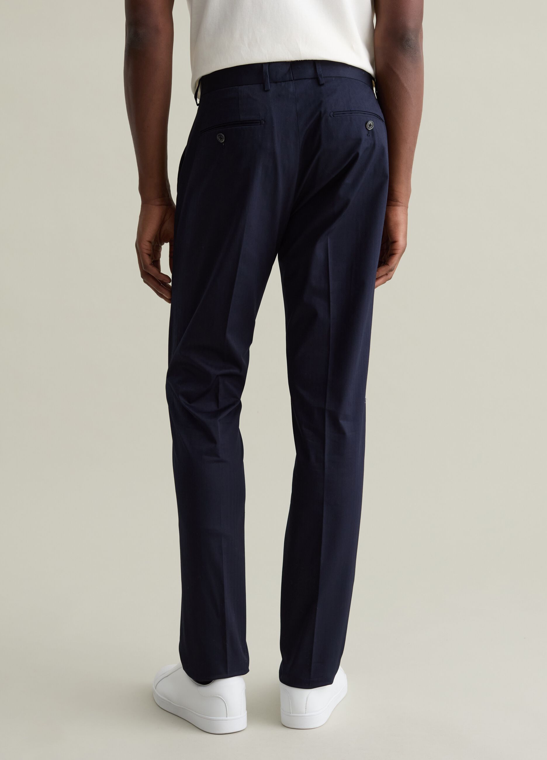Pantaloni chino in cotone stretch