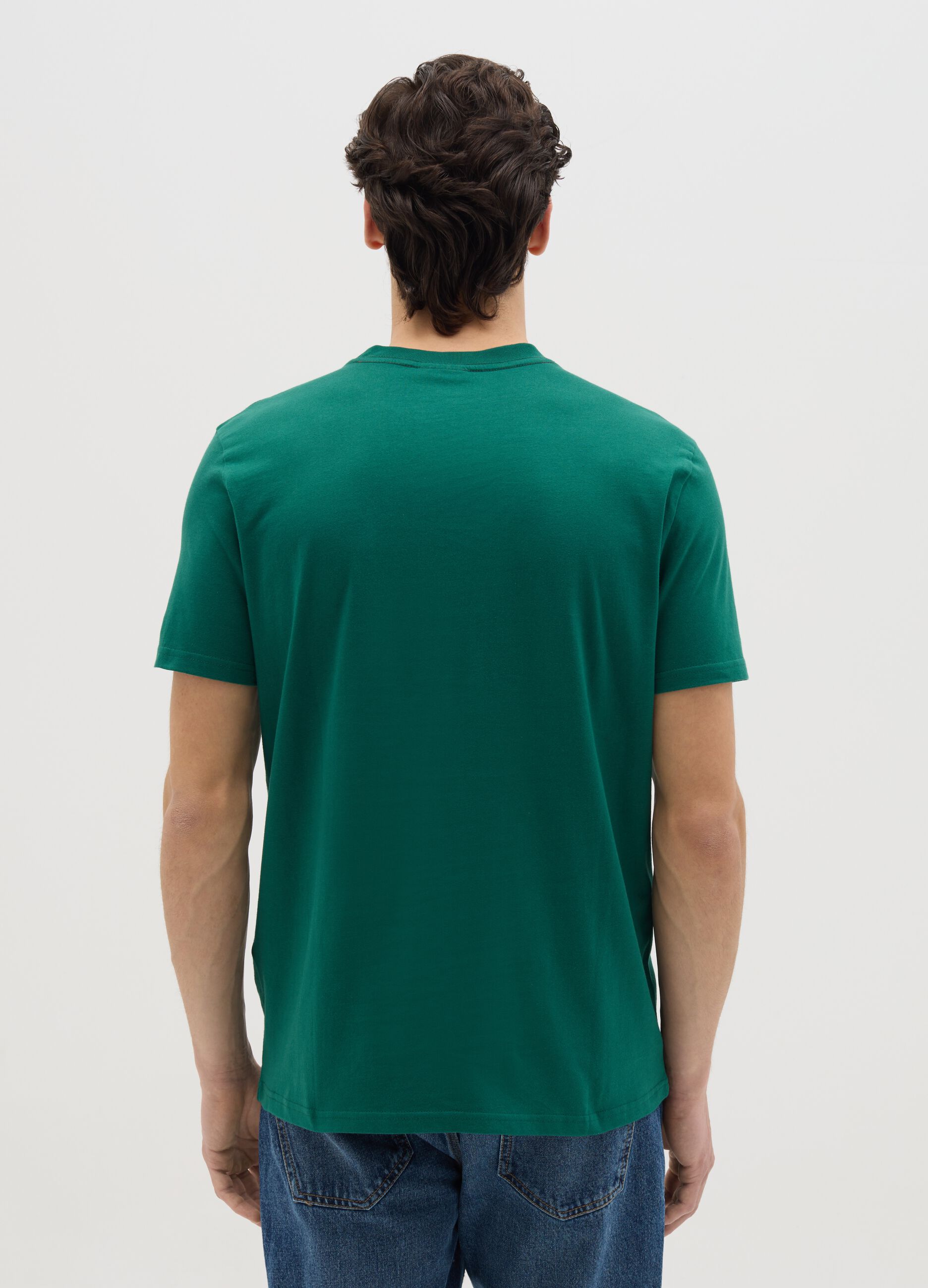 Canada's Trail green short-sleeved T-shirt