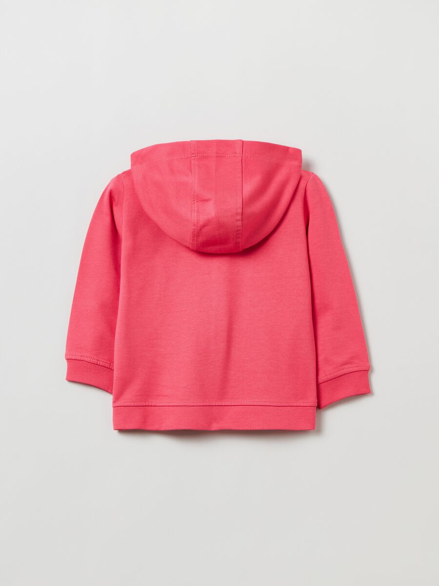 Full-zip in French Terry con cappuccio_1