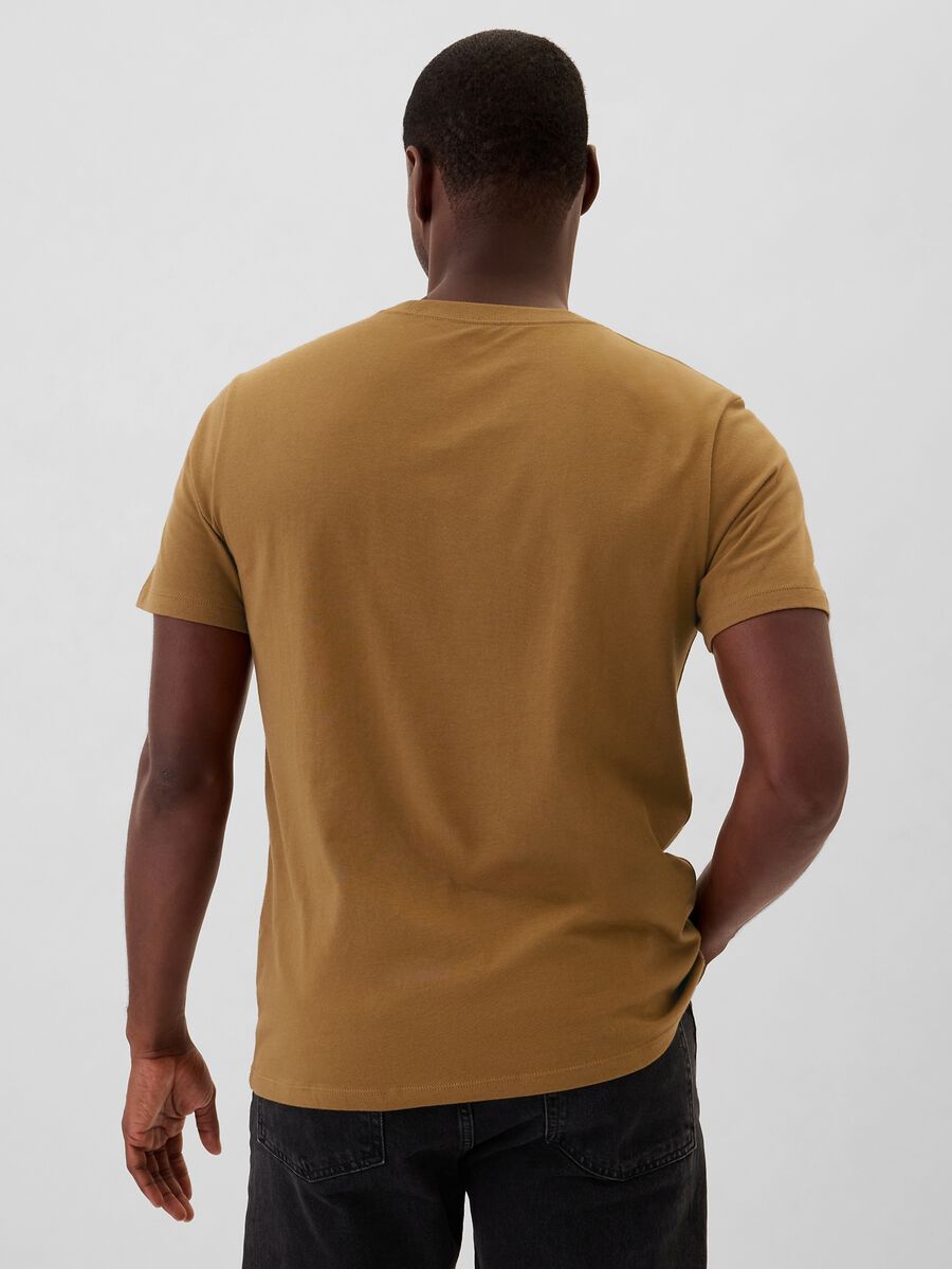 Cotton T-shirt with logo print_2