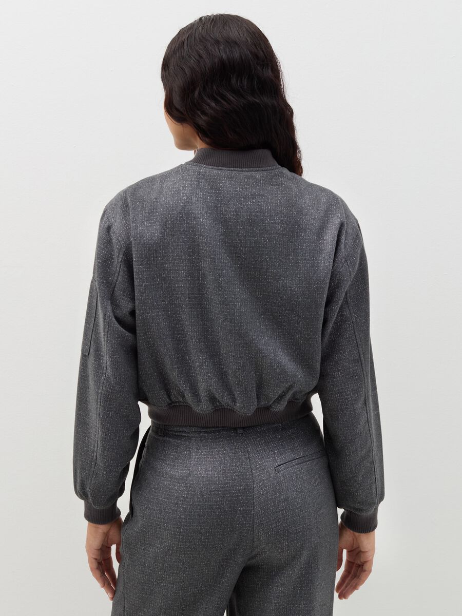 Bomber con lurex full-zip_2