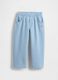 Children's cotton blue trousers_0