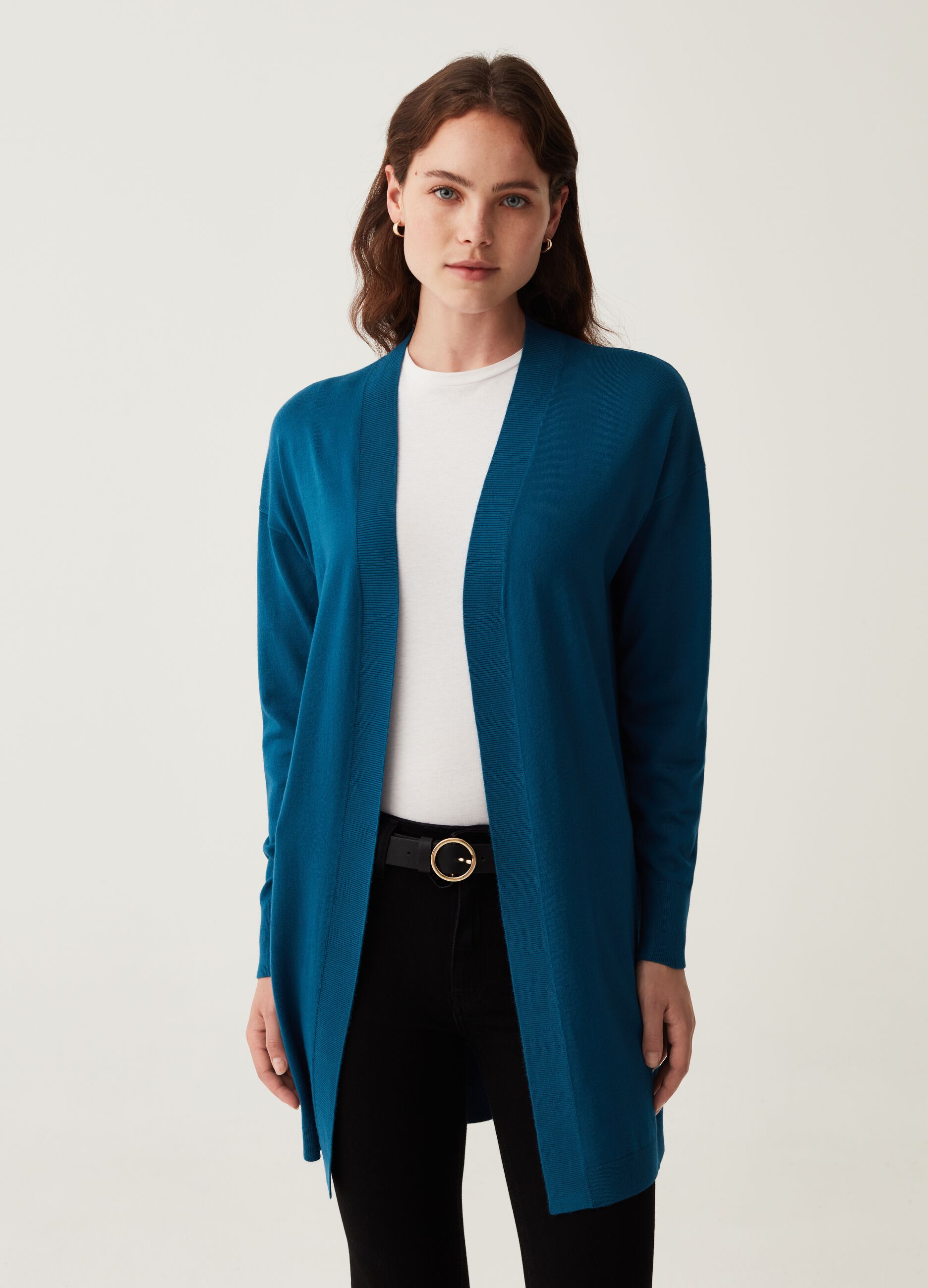 Cardigan donna blu shop