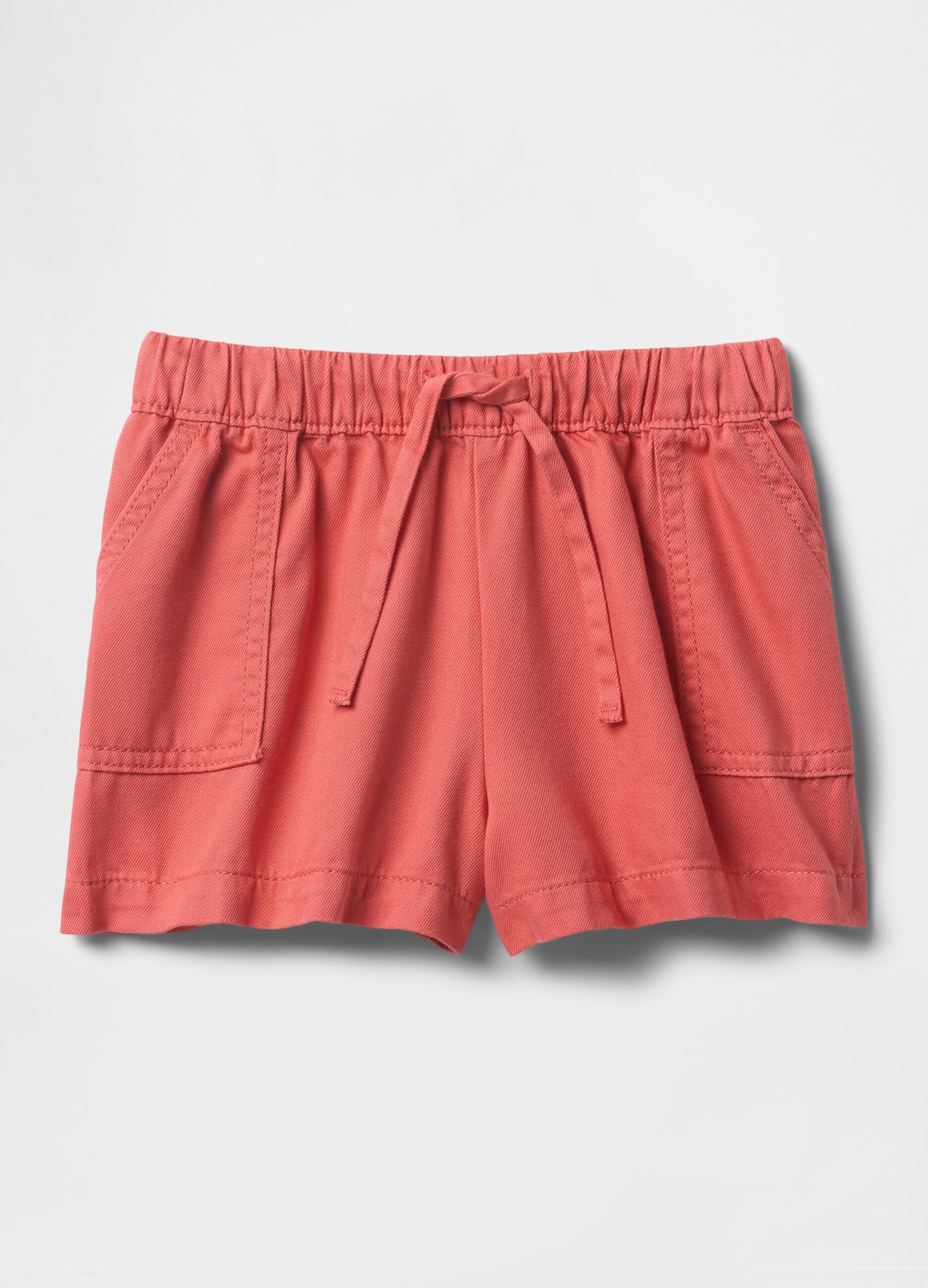 Pink Cotton Shorts