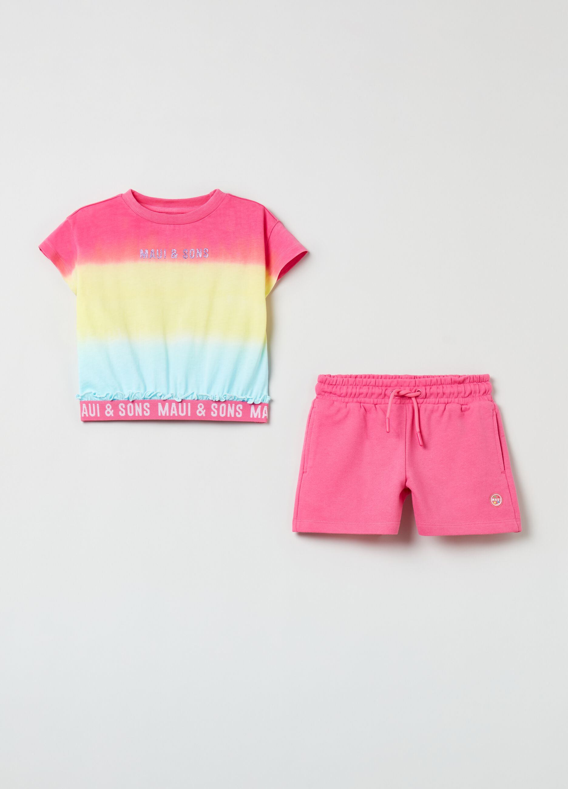 Jogging set con stampa Maui and Sons_0