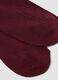 Red ribbed stretch-cotton socks_2