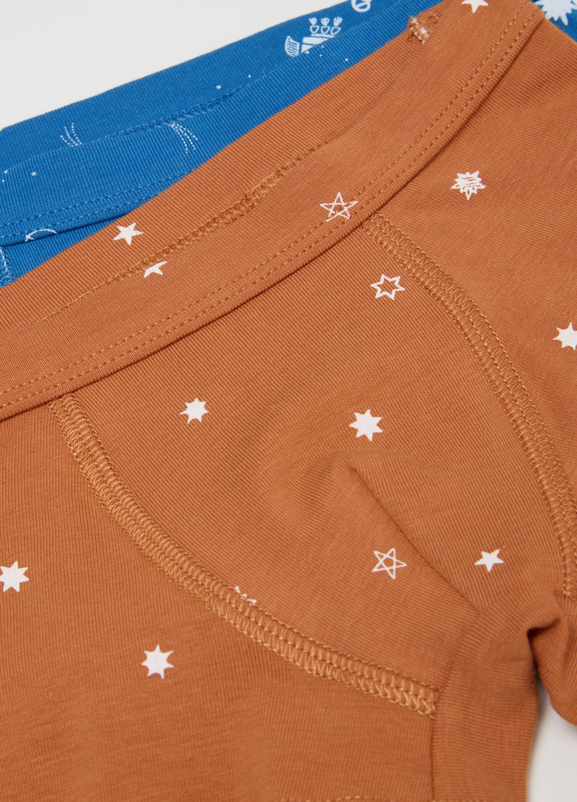 Children's Cotton Multicolour Boxer Tripack Set