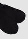 Black socks in stretch organic cotton_1