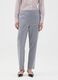 Slim Fit Grey Blend Trousers_1