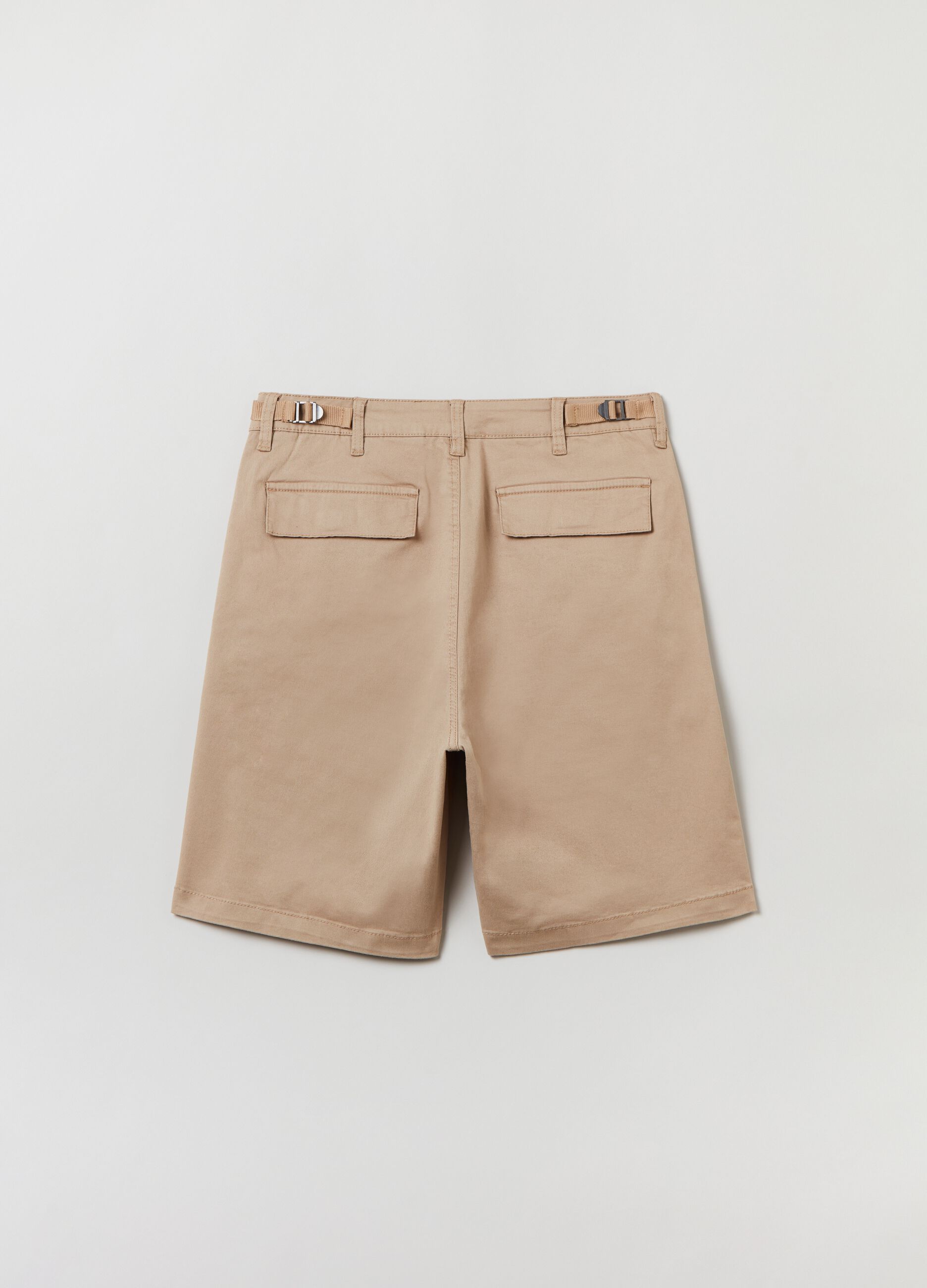 Multi Pocket Cargo Shorts Sand_8