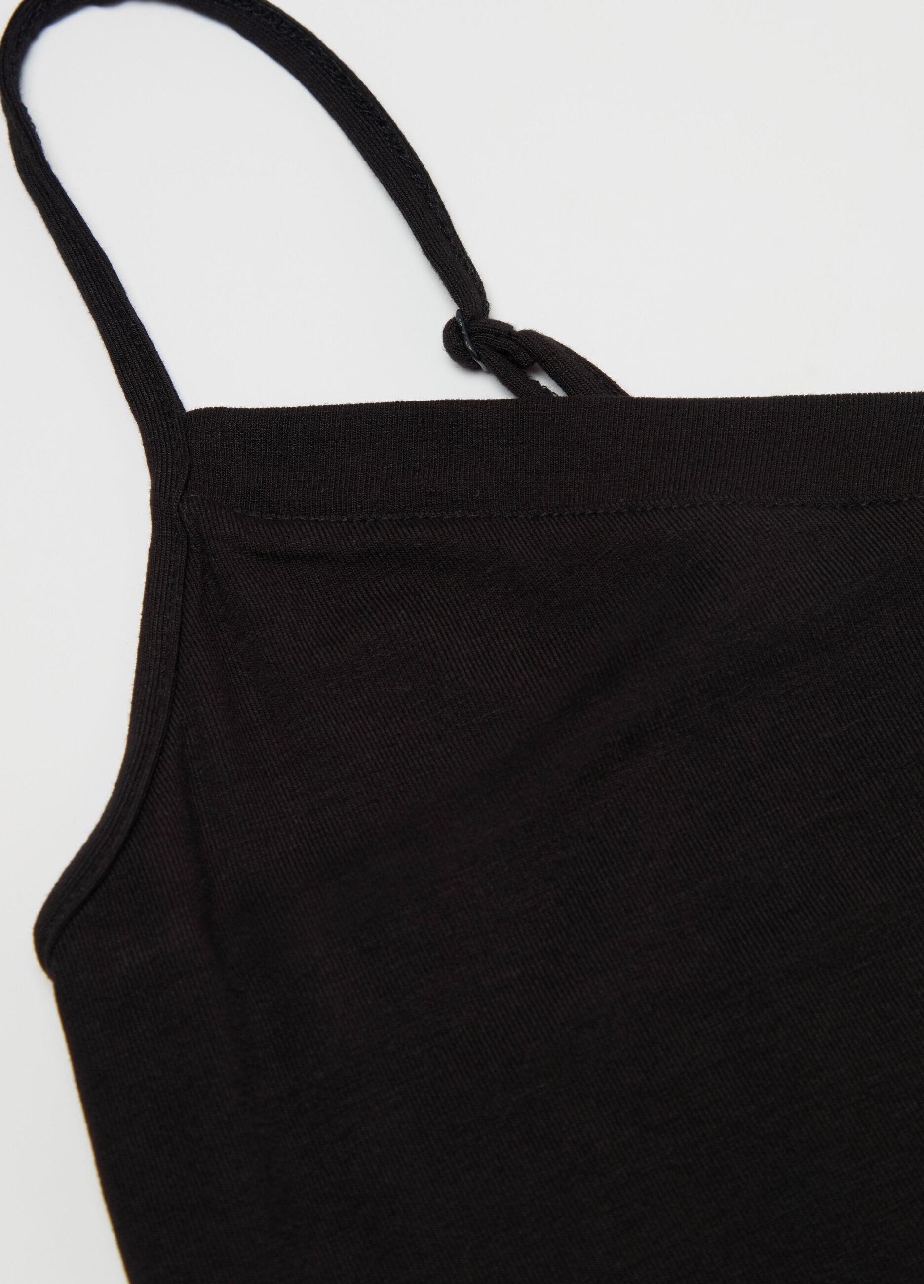Vest with V neck