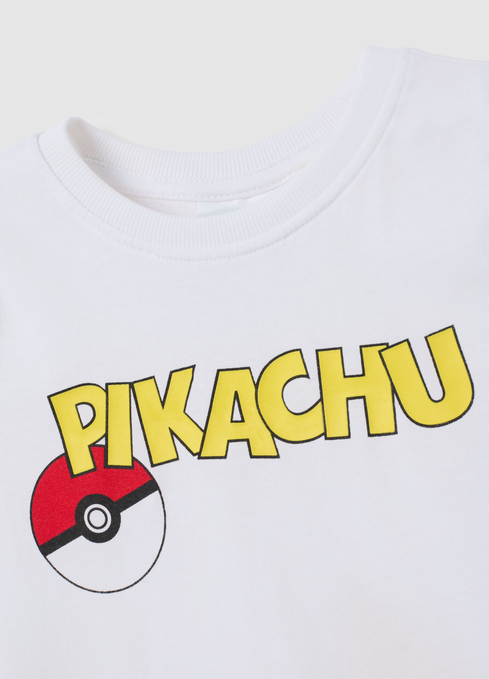 Kids' Black Pure Cotton Regular Fit Vest with Pokémon Print