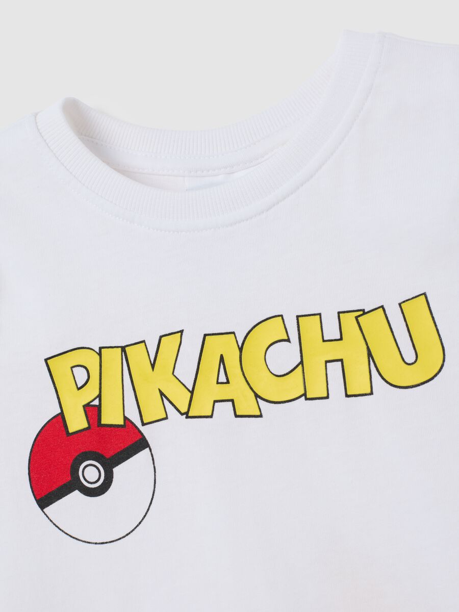 Kids' Black Pure Cotton Regular Fit Vest with Pokémon Print_3