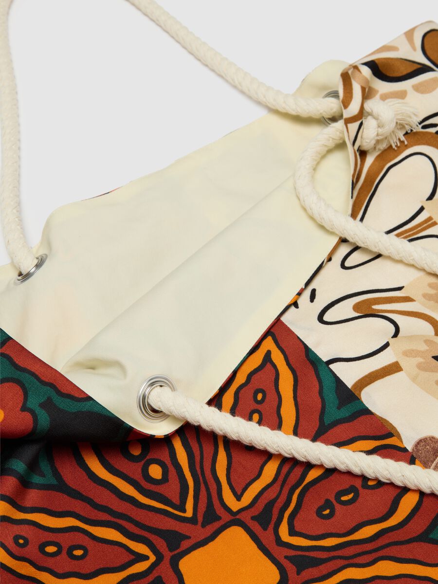 Women's Multicolor Pure Cotton Shopper Bag QUID_1