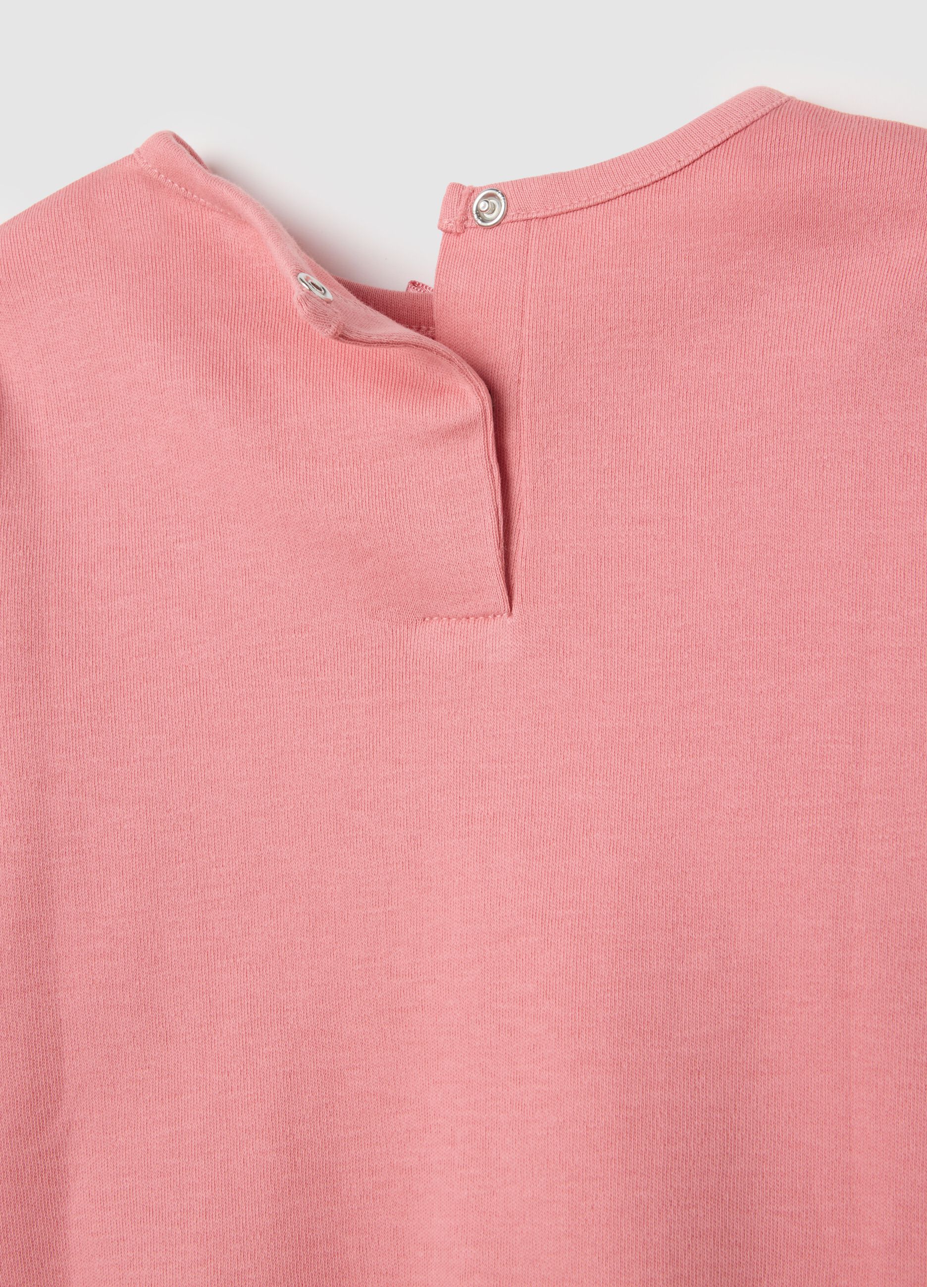 Girls' pink cotton pyjamas