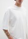 White boxy fit pure cotton T-shirt_3