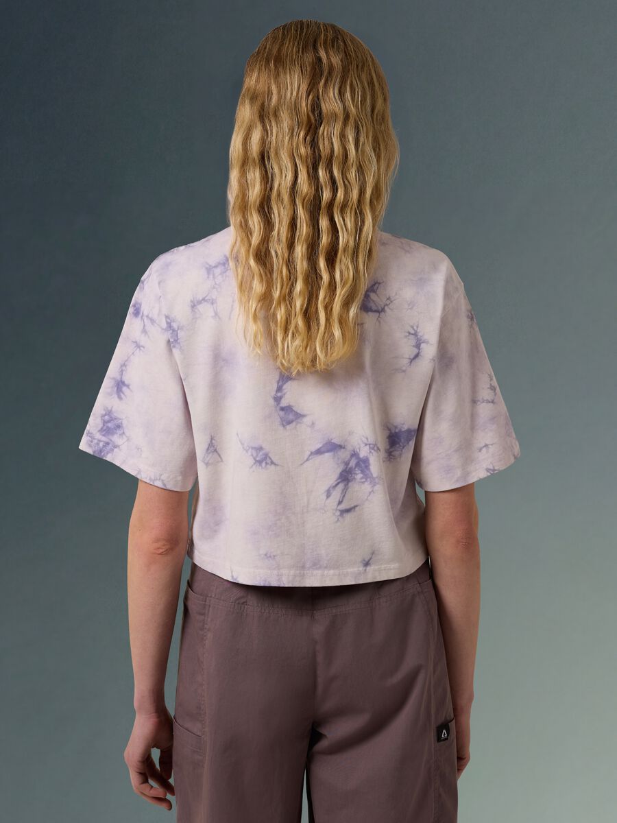 Cotton-hemp blend tie-dye effect T-shirt ALTAVIA WITH DEBORAH COMPAGNONI_3