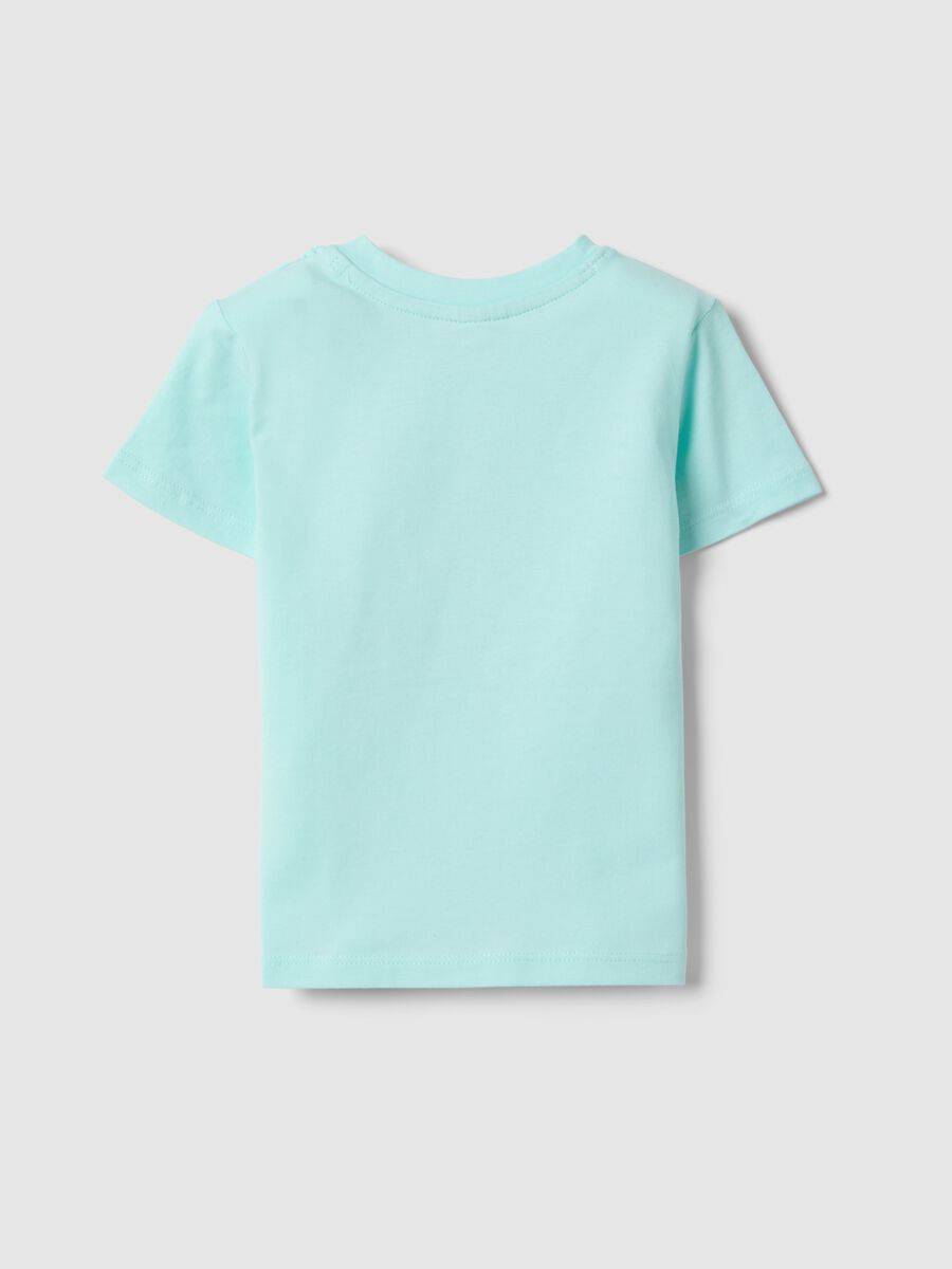 T-shirt in puro cotone bianca da bimbo regular fit con stampa rider_1