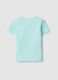 White pure cotton children's regular fit t-shirt with rider print_1