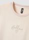 White stretch chenille crew-neck pyjama top_1