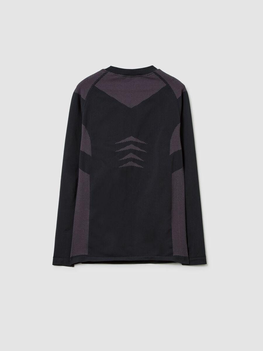 ALTAVIA WITH DEBORAH COMPAGNONI seamless long sleeve thermal t-shirt_5