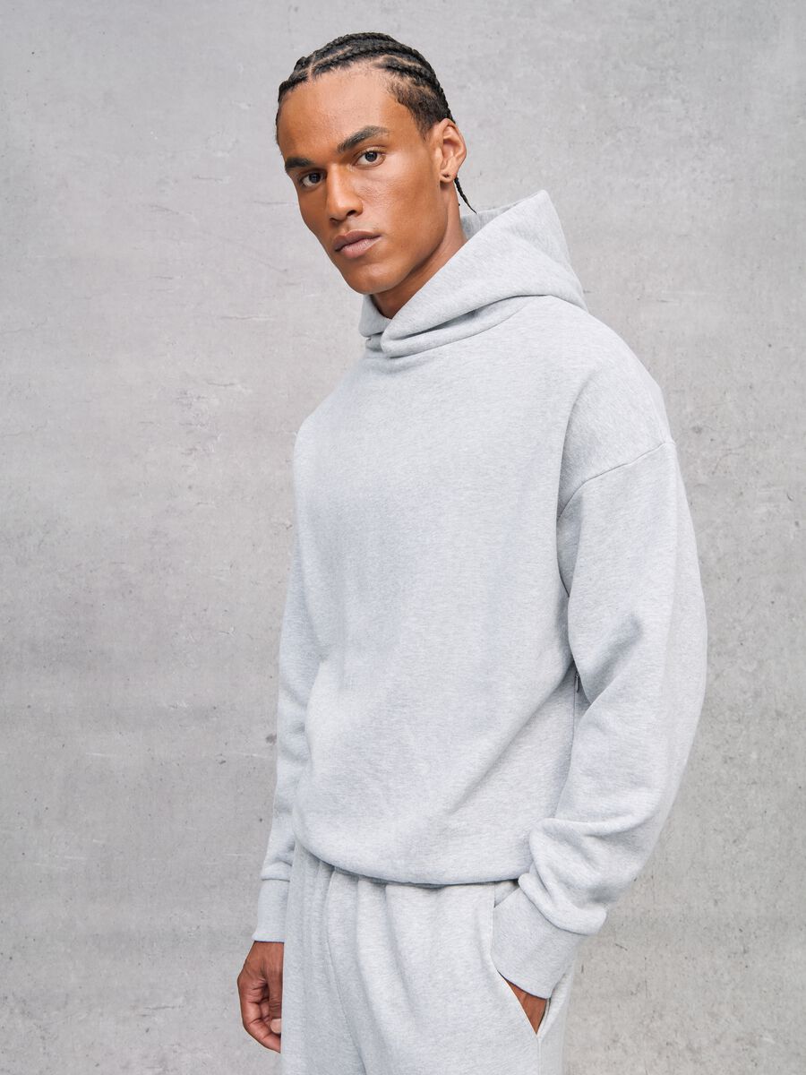 Perfect Hoodie Grey Melange_0