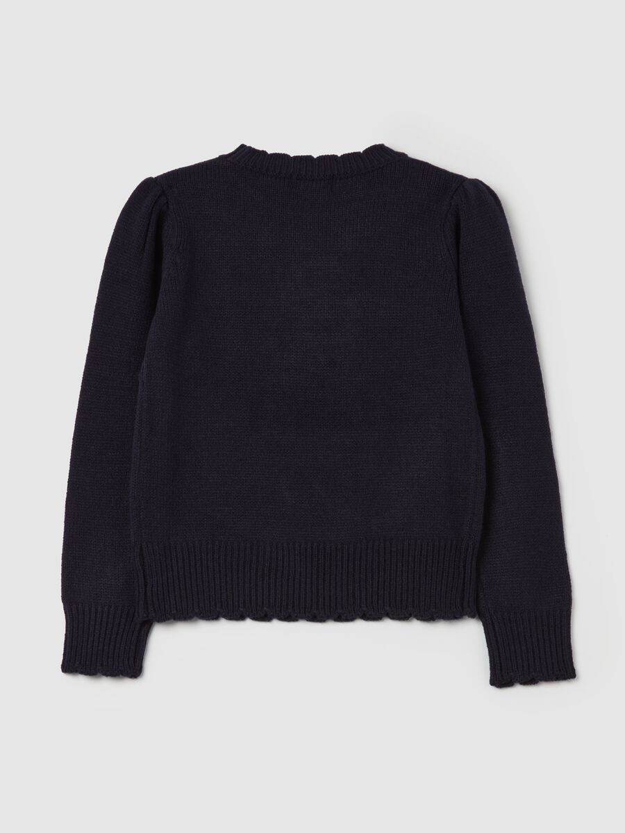 Pullover with jacquard tiger design_4