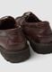 Men&rsquo;s brown leather casual lace-up shoes_1