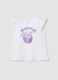 White organic cotton tank top with ruffles_0