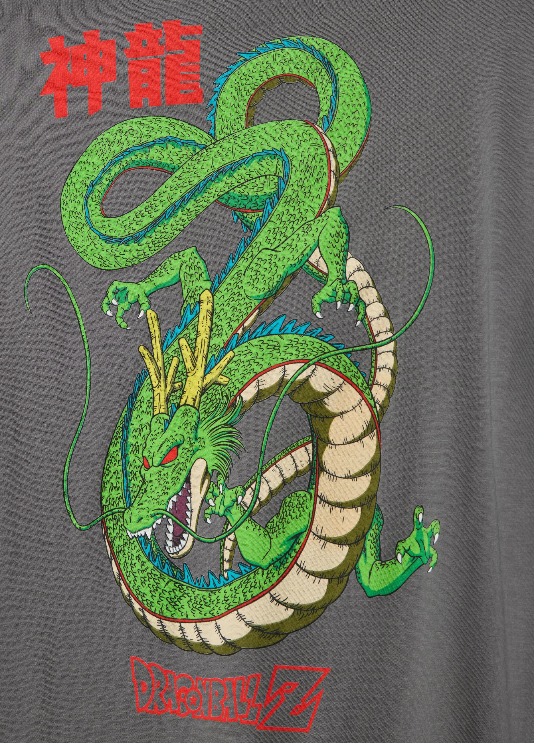 Grey T-shirt with Dragon Ball Z print