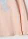 Pink pure cotton t-shirt with butterflies for girls_3