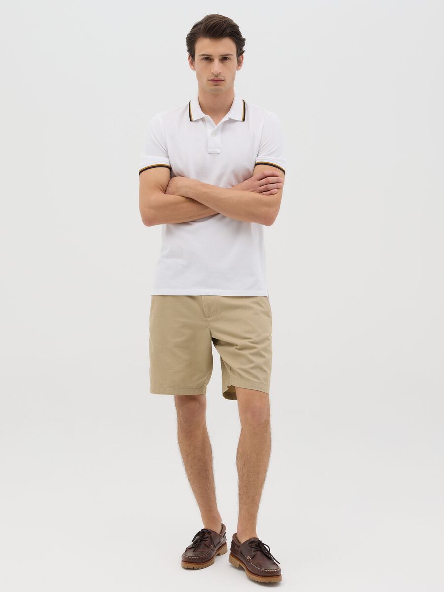 White short-sleeve cotton polo by Ovs_1