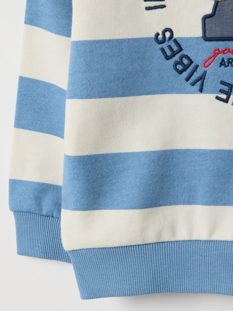 Multicolour pure cotton oversized sweatshirt for boys_2