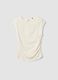 White pure cotton regular fit tank top_4